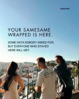 A whole year of samesame, turned into little numbers that seem random, but are the ones that make our house feel alive.
Community is something you can’t quantify, but we tried anyway.
🫶🏻