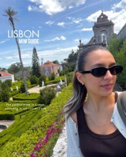The best Lisbon tips don’t always come from guidebooks.

Sometimes, they come from someone living in the house, coming back from a beach day, saying: “you need to go there.”

This is Lisbon through Carla’s eyes: slow escapes, hidden gems and places worth leaving the house for.

Made for anyone looking for a different way of living.

🌻