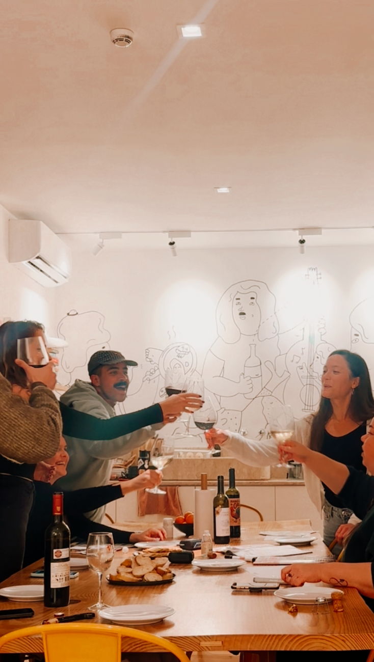 coliving community dinner